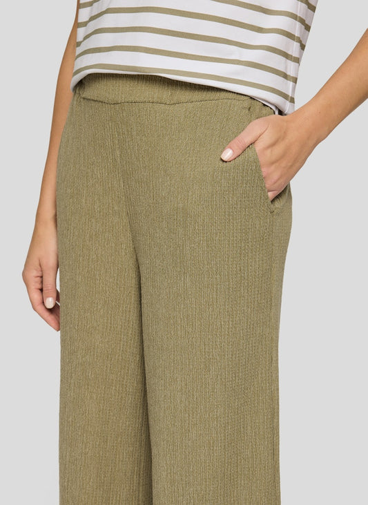 Rabe Green Wide Leg Trousers
