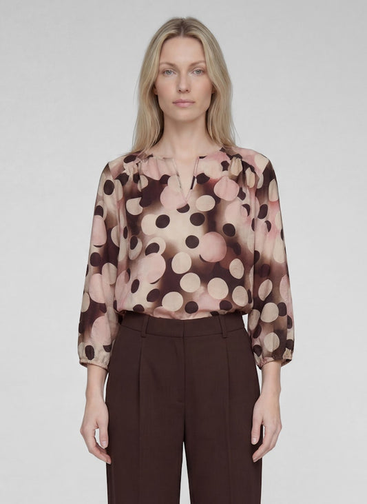 Rabe Dot Print Blouse