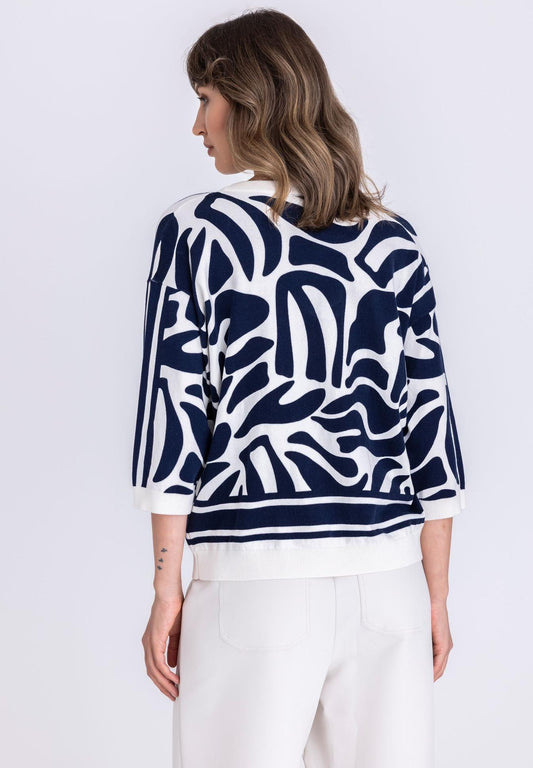 Tuzzi Graphic Print Sweater