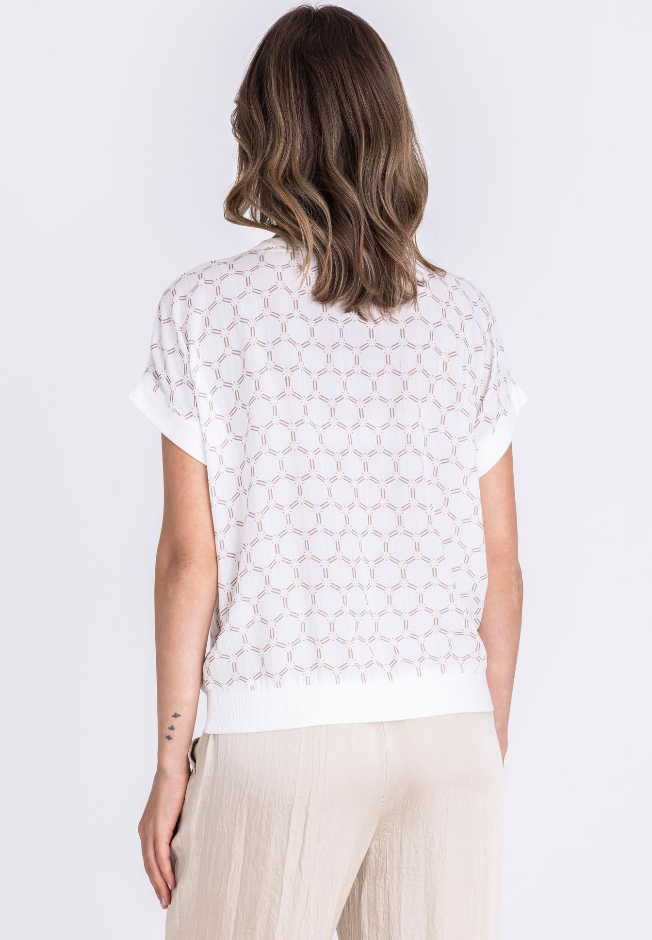 Tuzzi Graphic Print Top