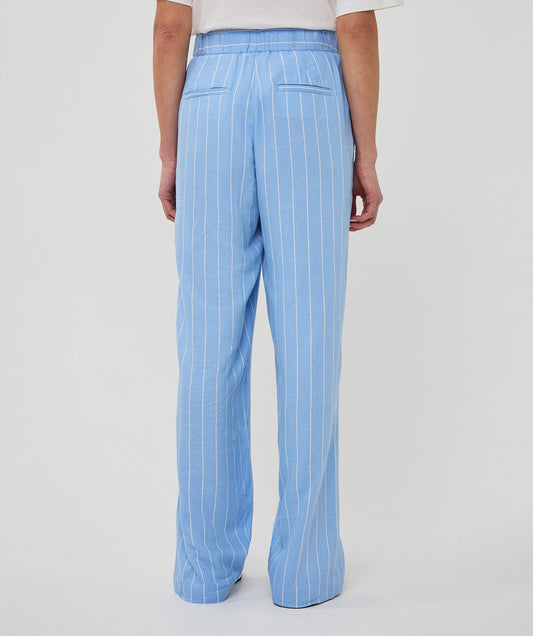 Esqualo Pacific Blue Striped Trousers
