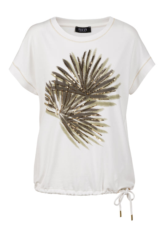 Tuzzi Gold Palm Leaf Top