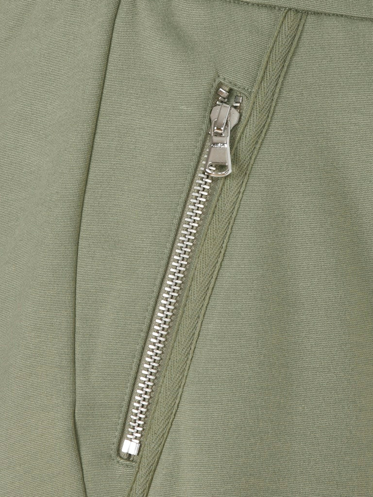 Olive Green Casual Trousers