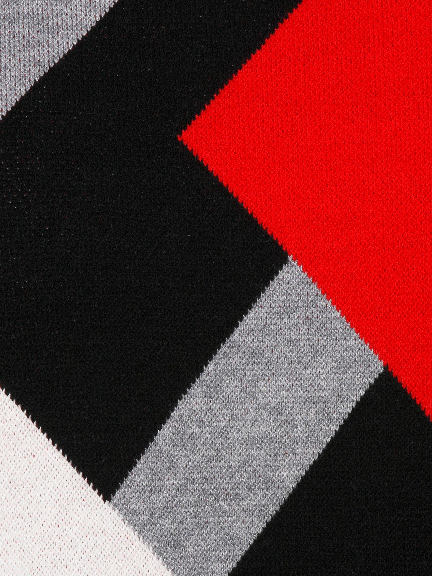 Abstract Print Sweater