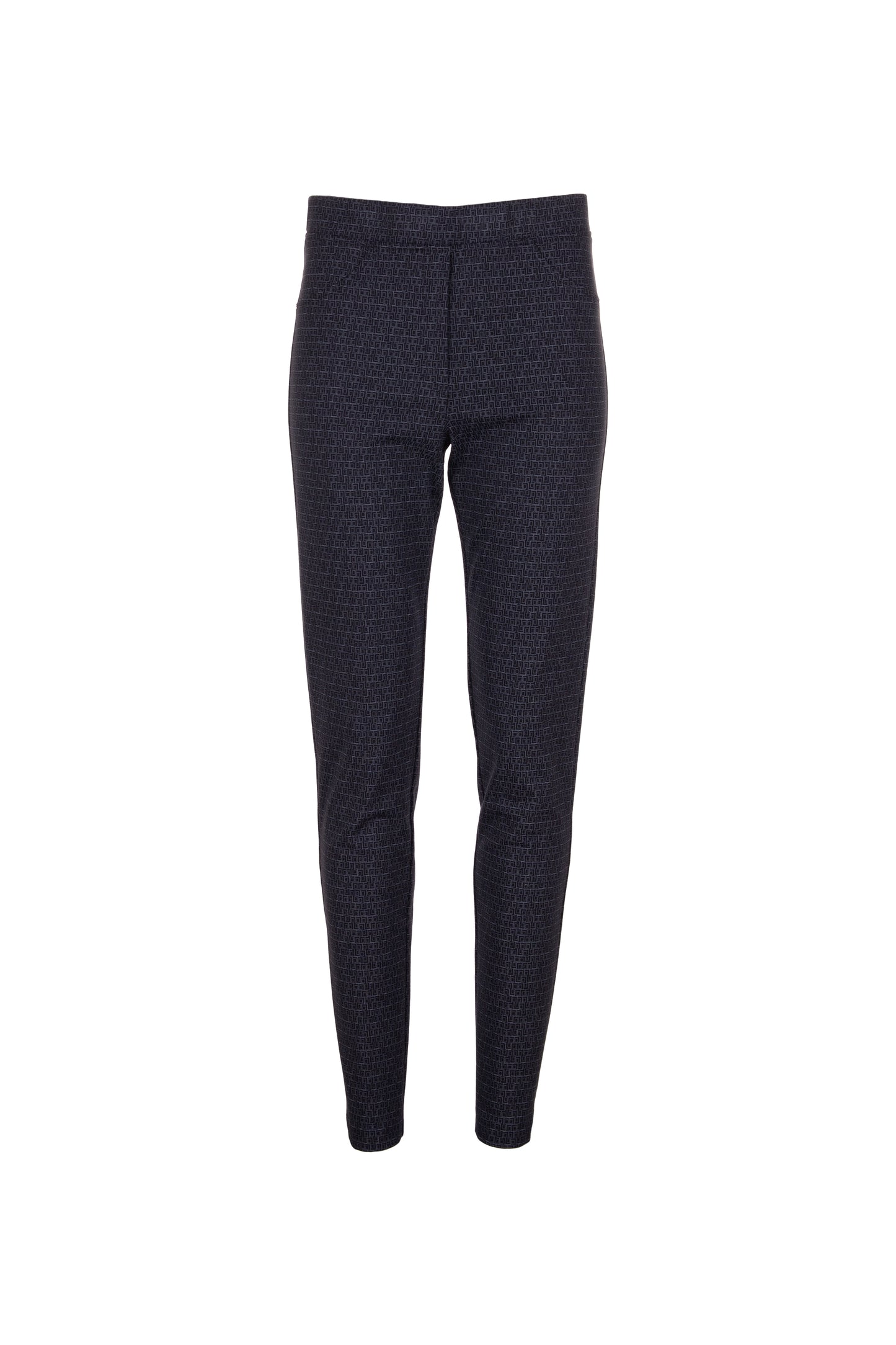 Peruzzi Grey Print Trousers