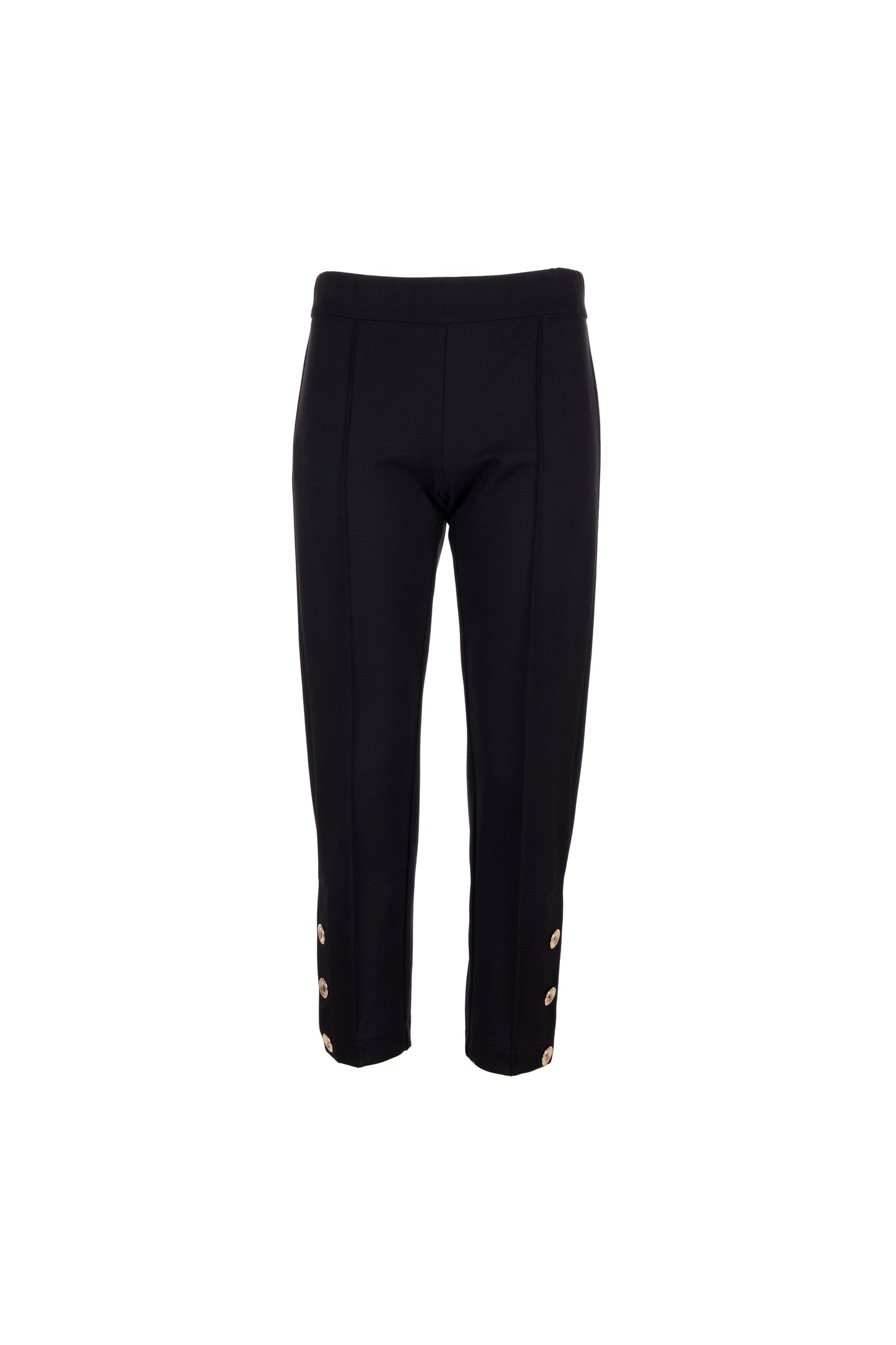 Peruzzi Black Button Trousers