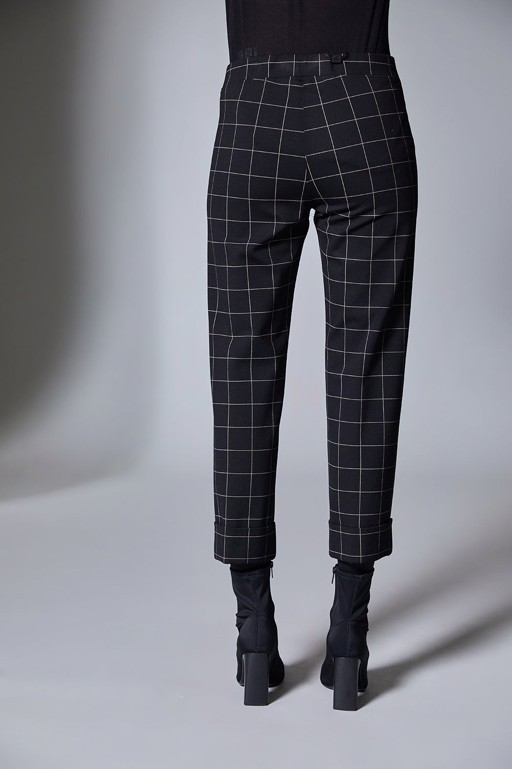 Peruzzi Window Pane Check Trouser