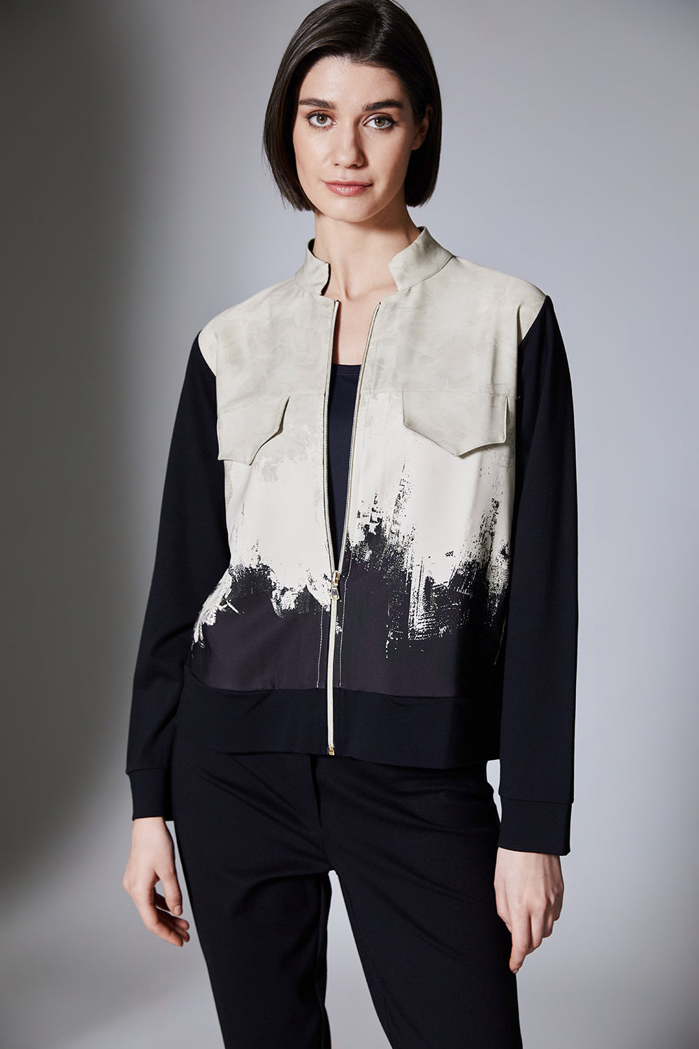 Peruzzi Stone Print Jacket