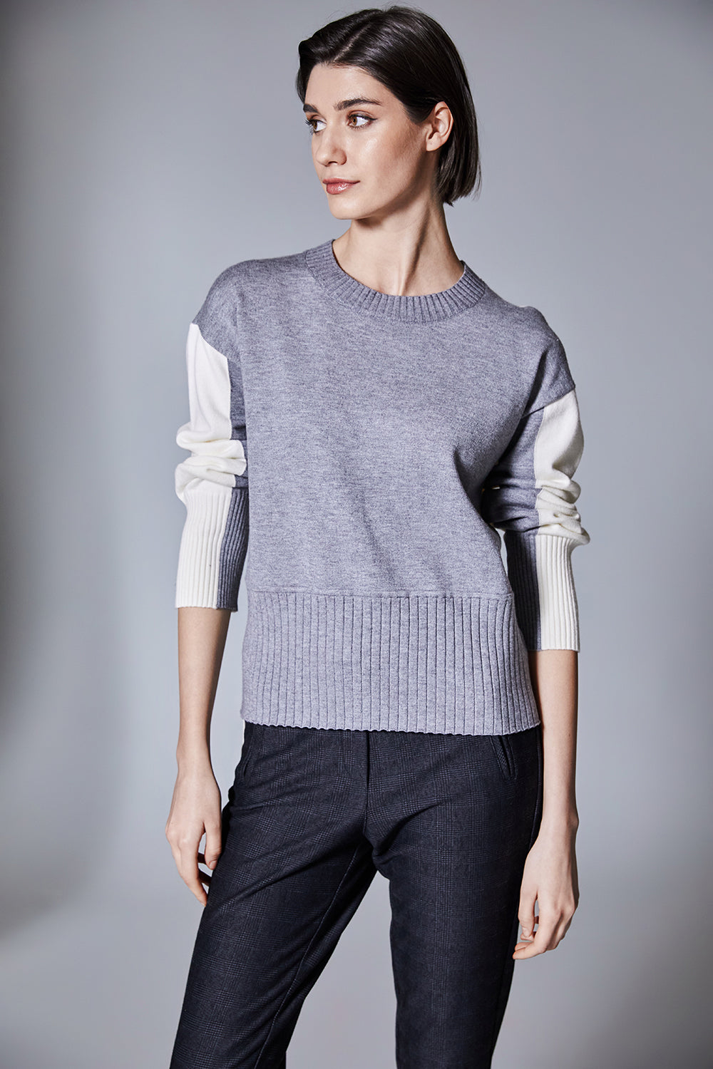 Peruzzi 2 Tone Rib Knit