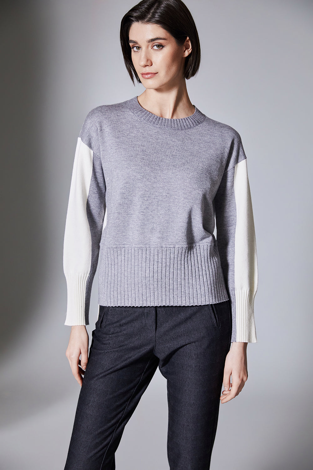 Peruzzi 2 Tone Rib Knit