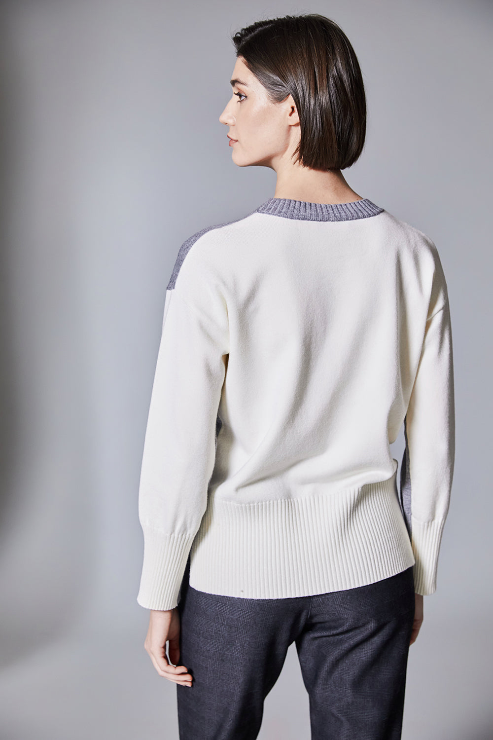 Peruzzi 2 Tone Rib Knit