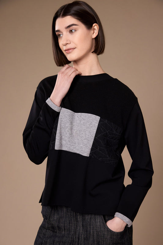Peruzzi Black Textured Panel Top