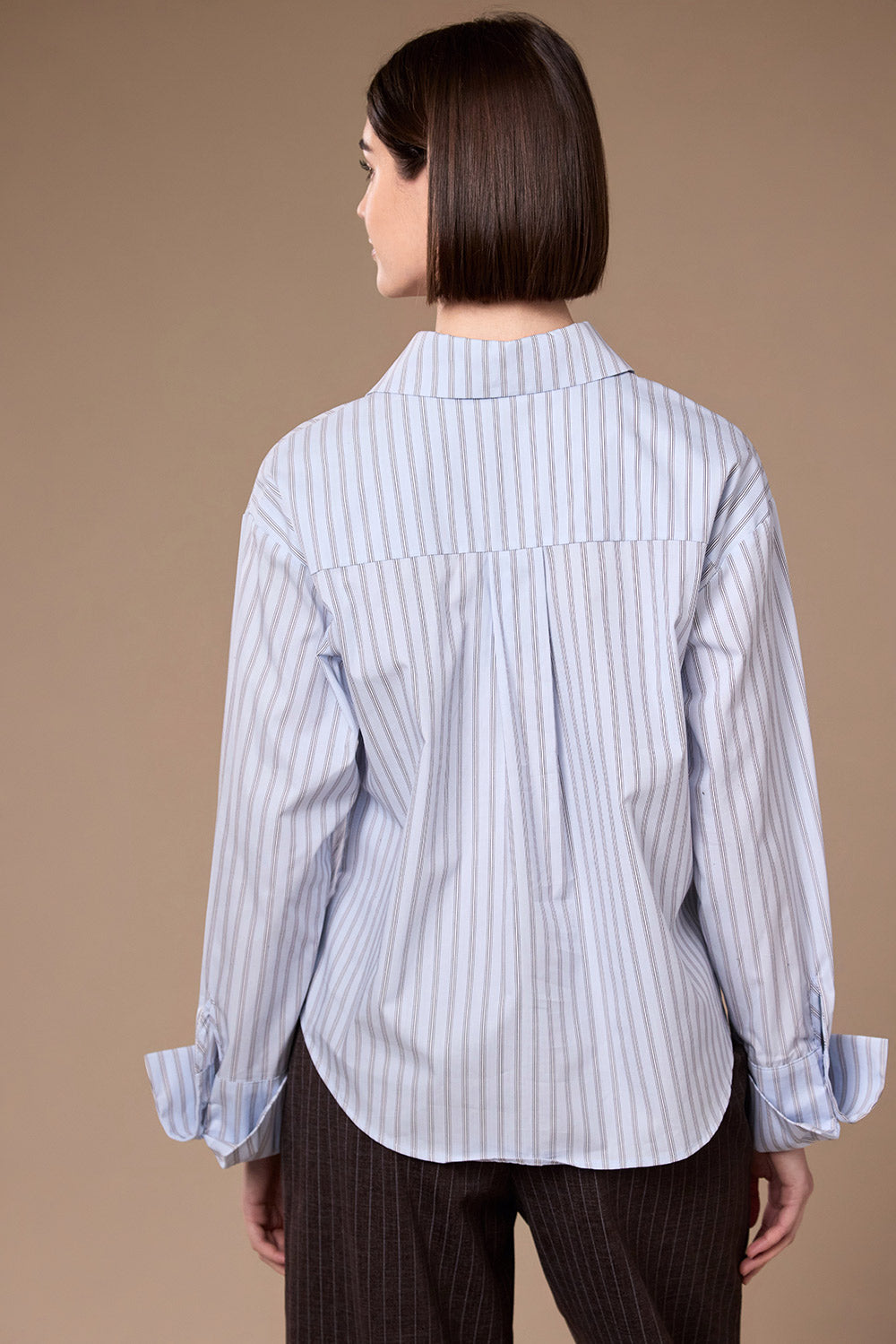 Peruzzi Blue Stripe Shirt