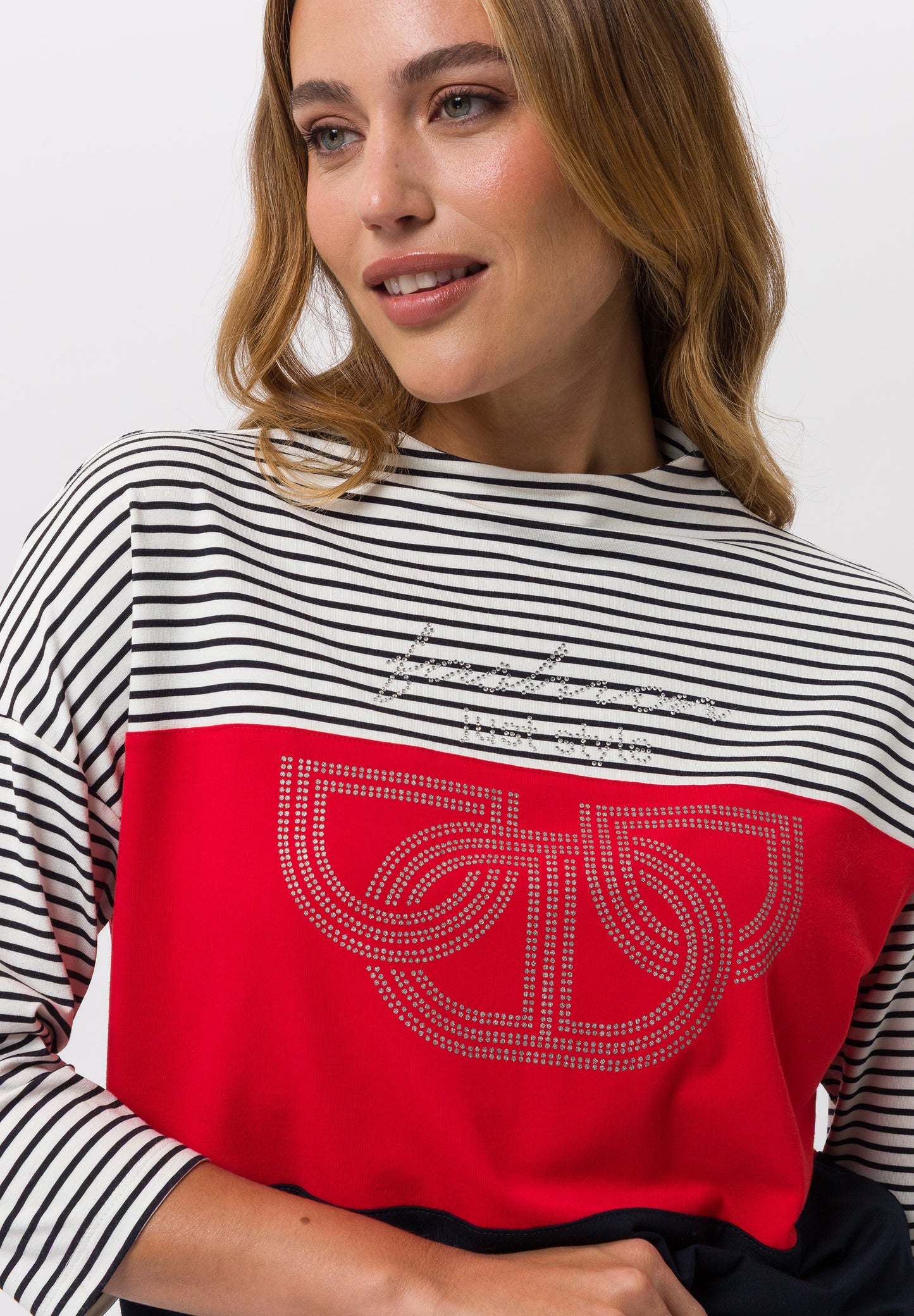 Red Striped Top