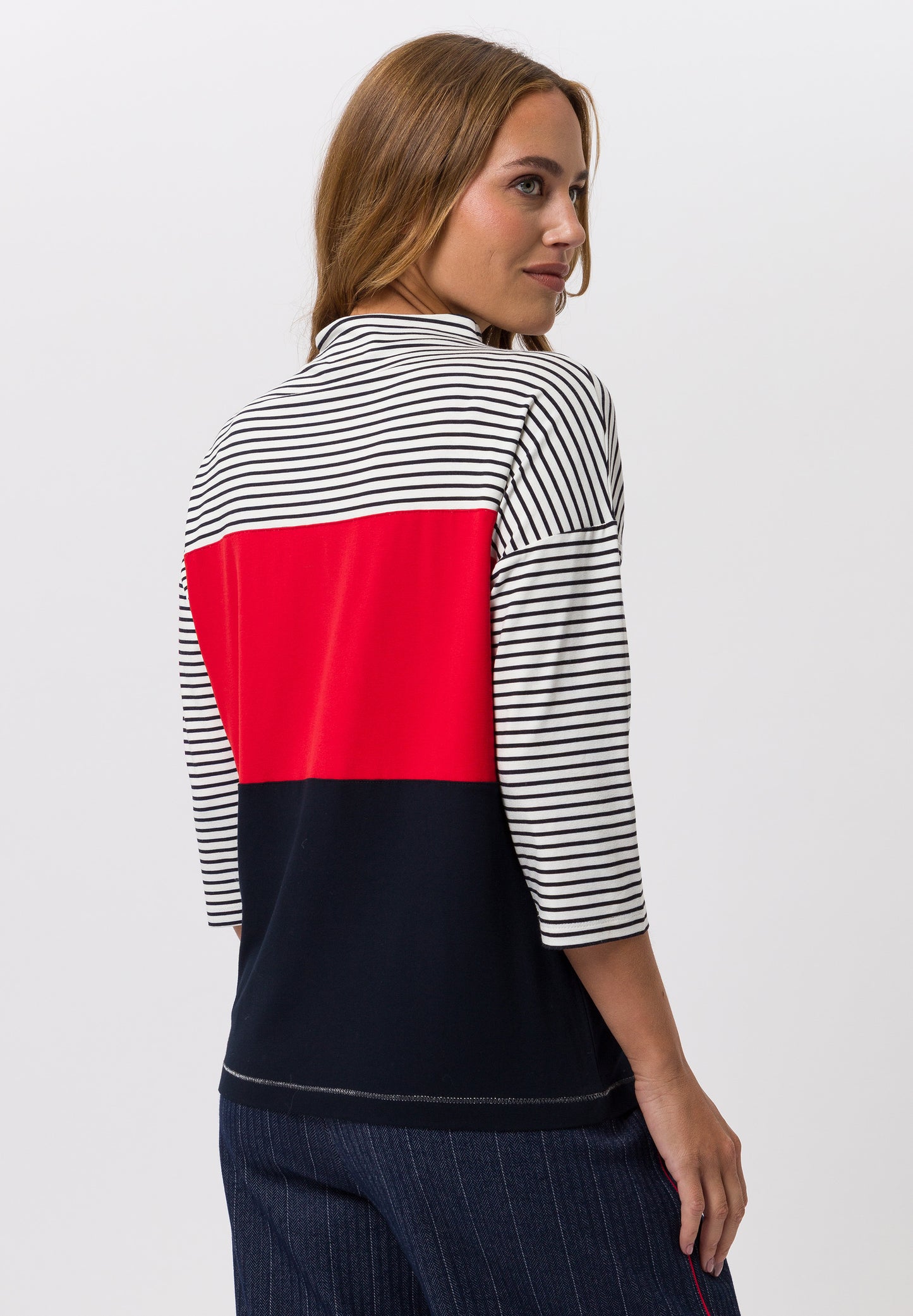 Red Striped Top