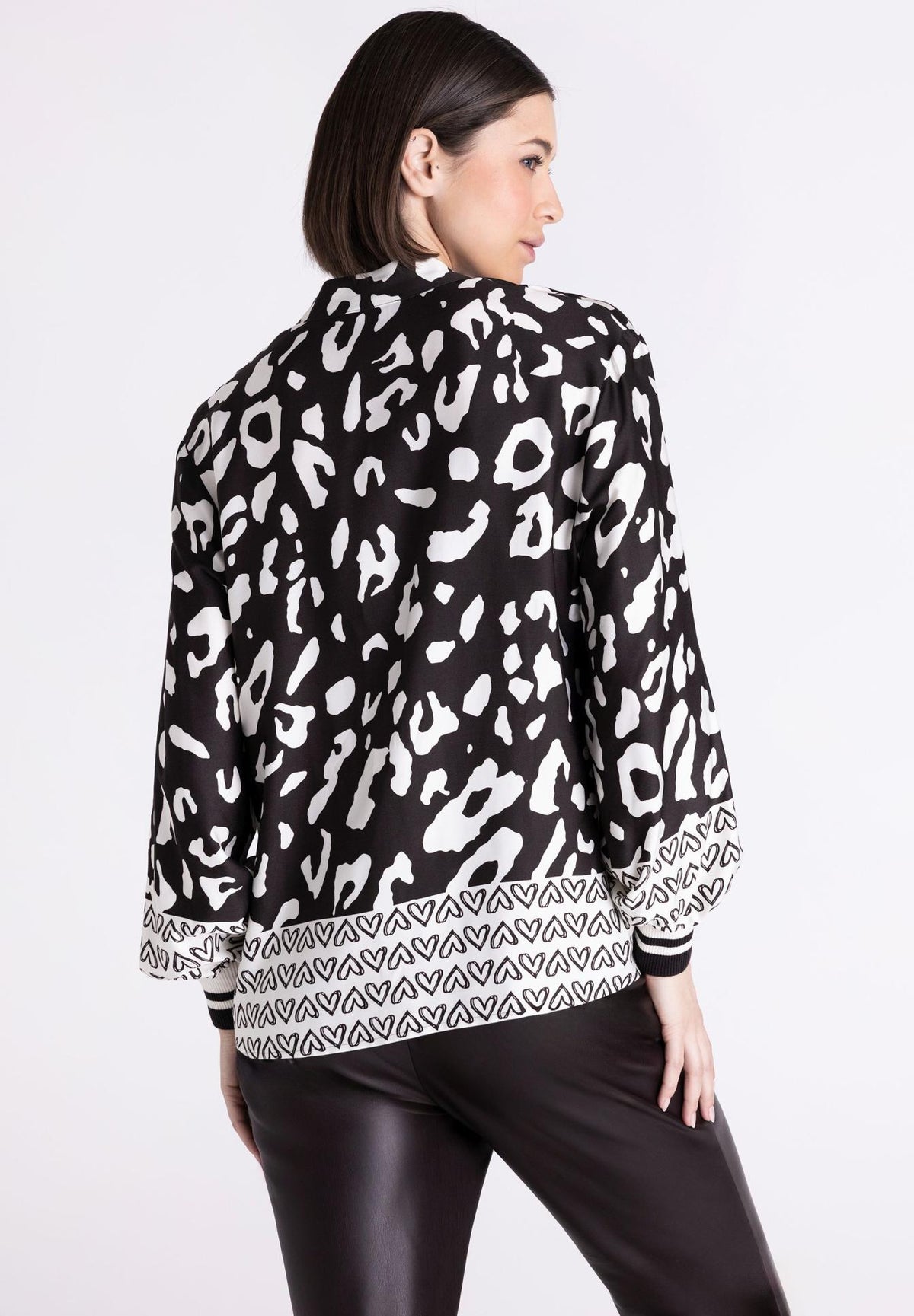 Tuzzi Animal Print Blouse