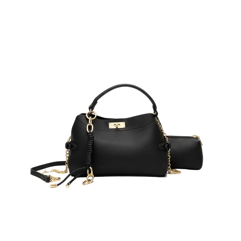 Black Structured Bag