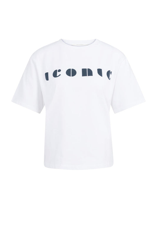 YAYA White Boyfriend T-shirt