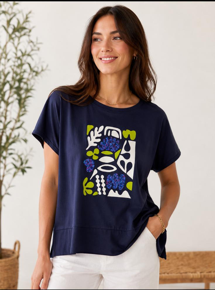 Peruzzi Print Front Top