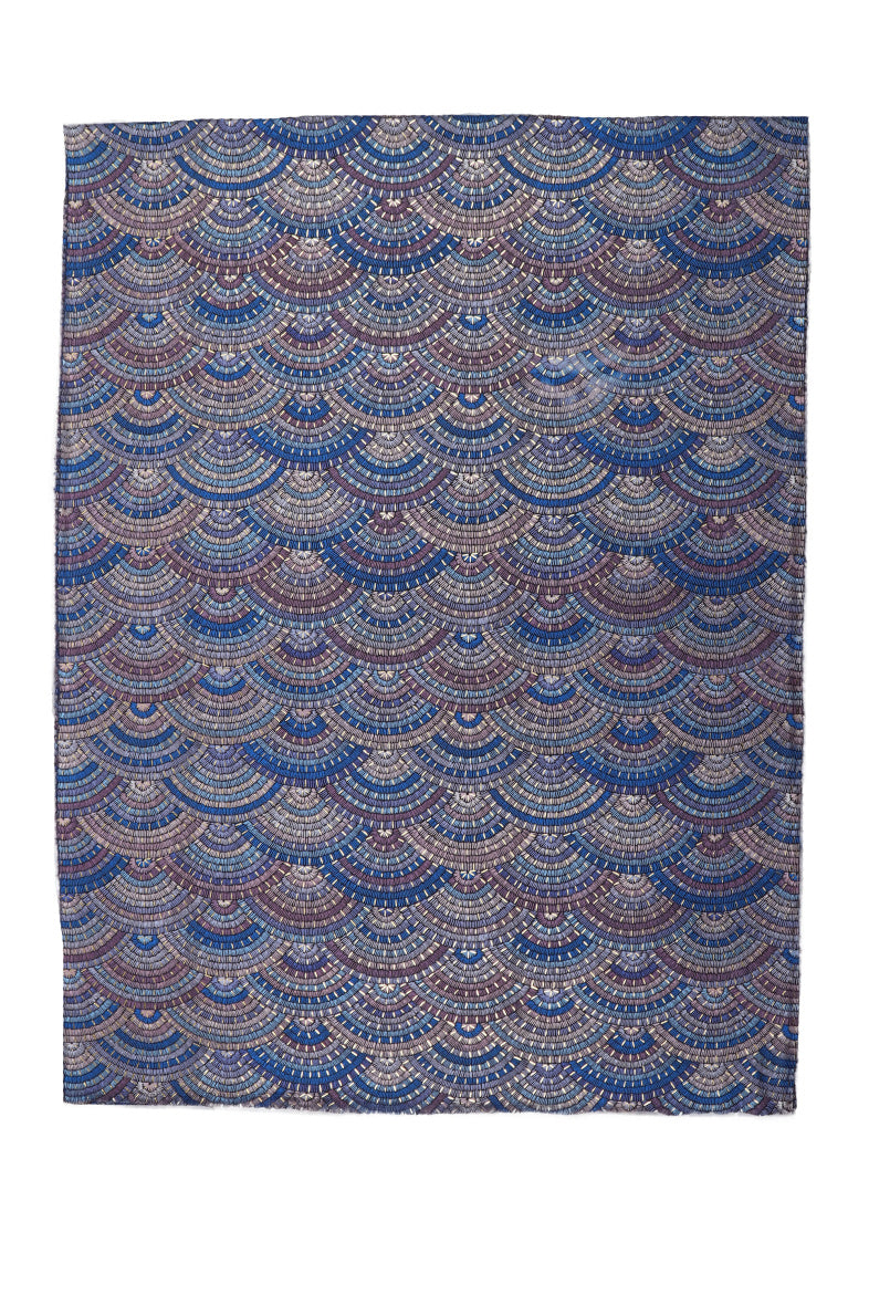 Blue Double Sided Scarf