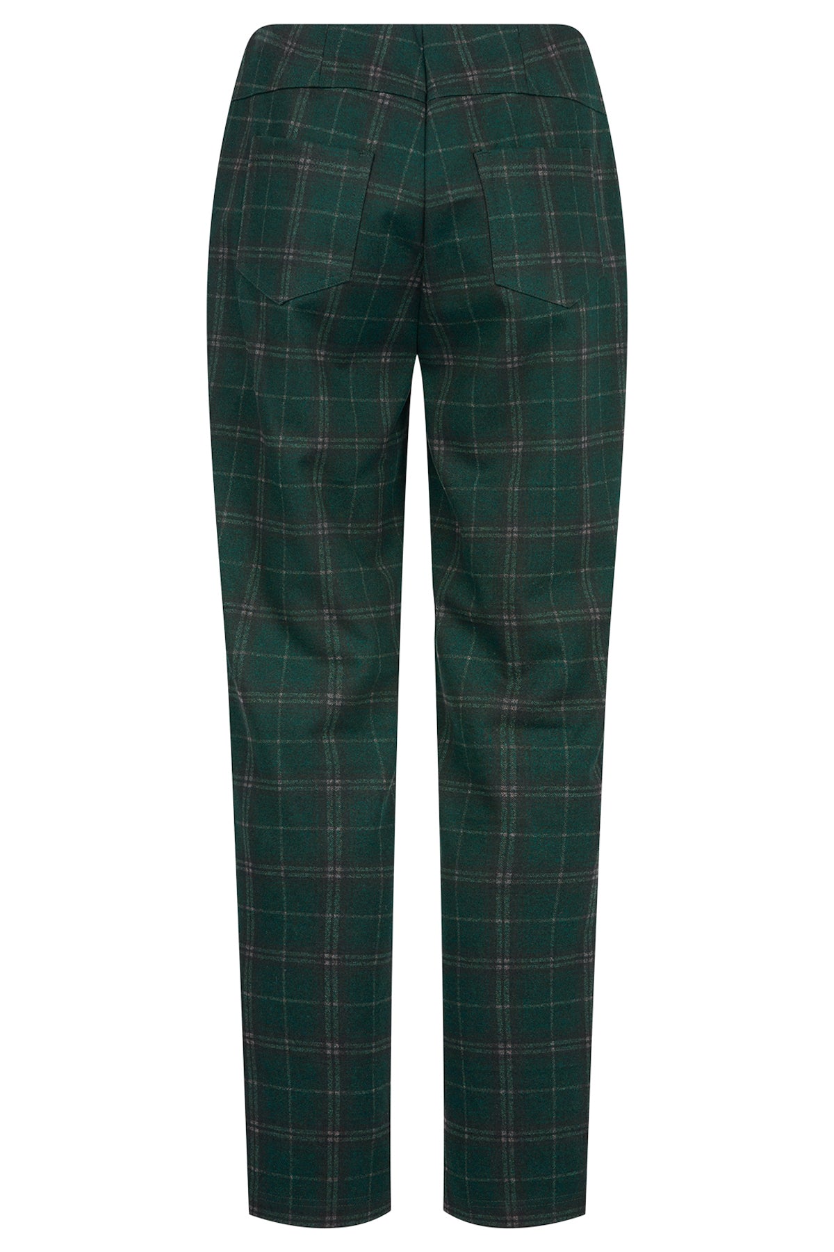 Robell Bella Green Check Trousers
