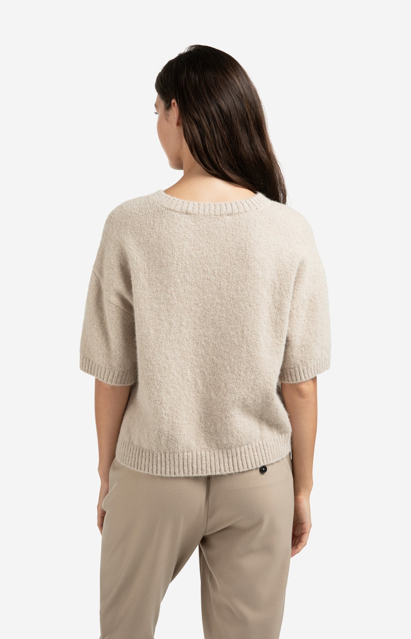 YAYA Knitted Artwork Sweater