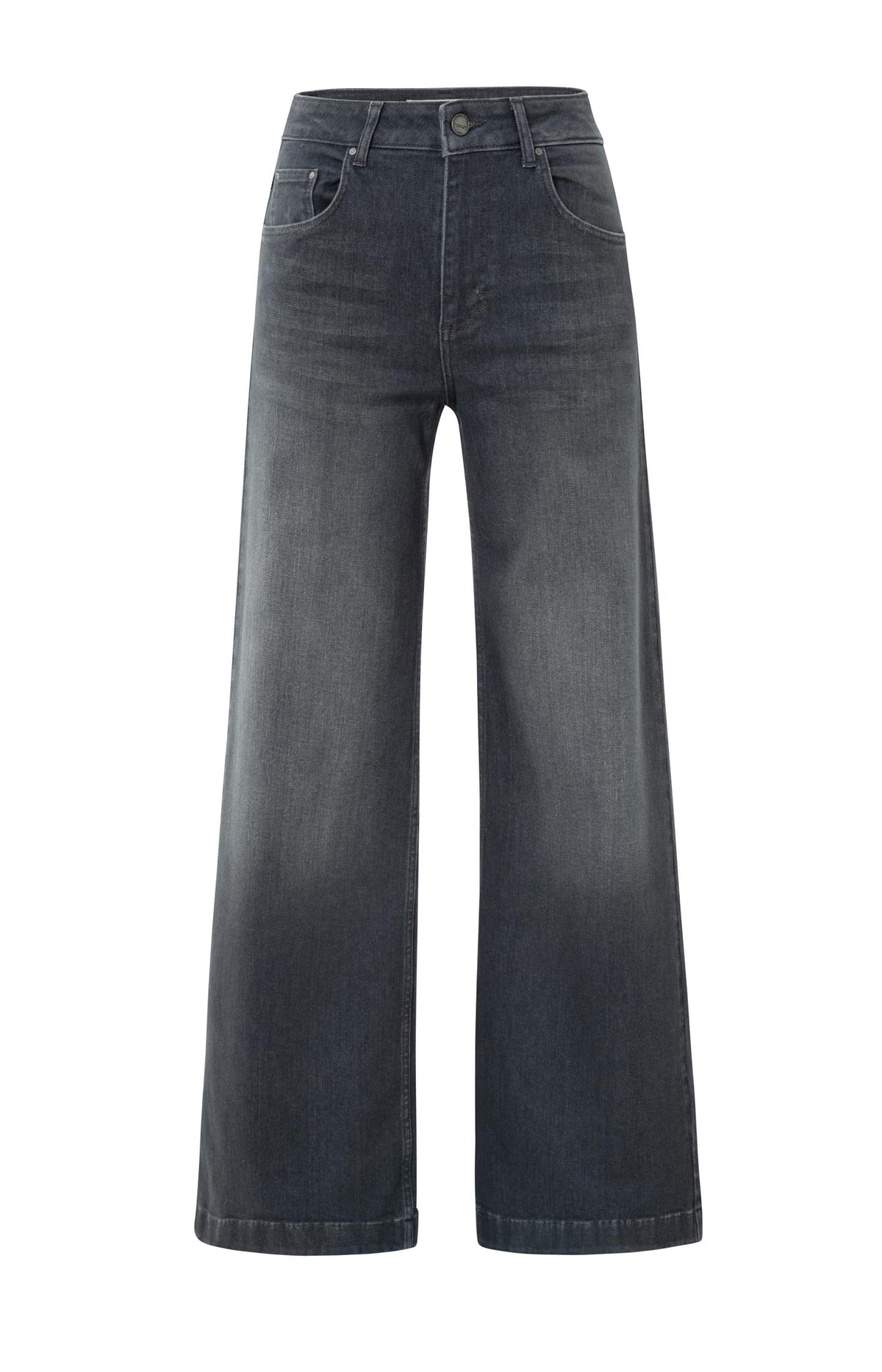 YAYA Loose fit jeans with high waist and wide legs
