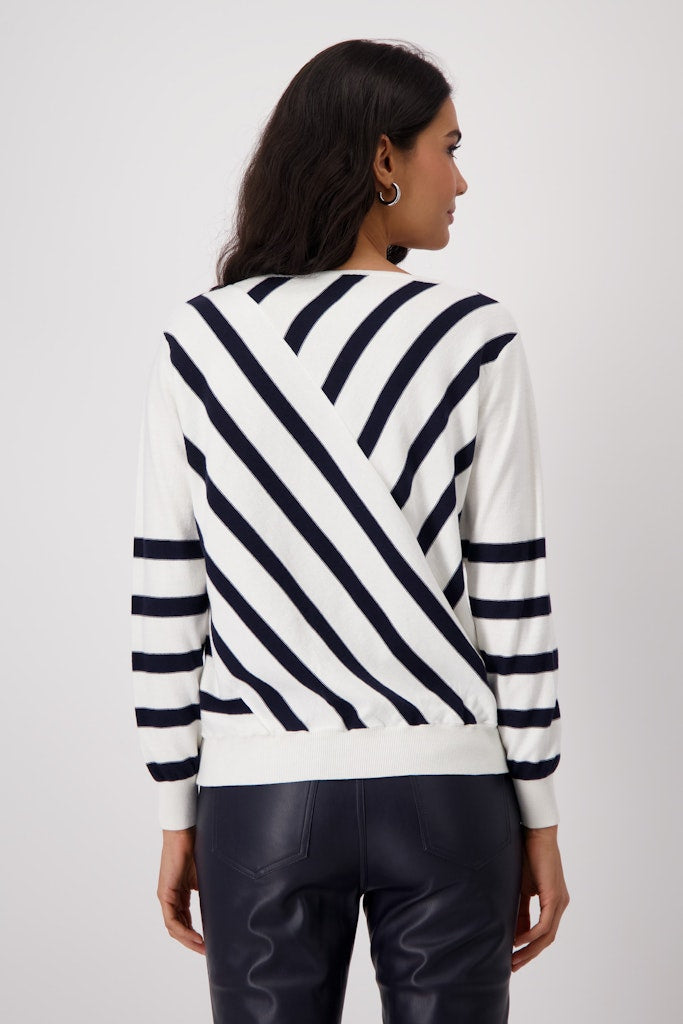 Monari White Pullover
