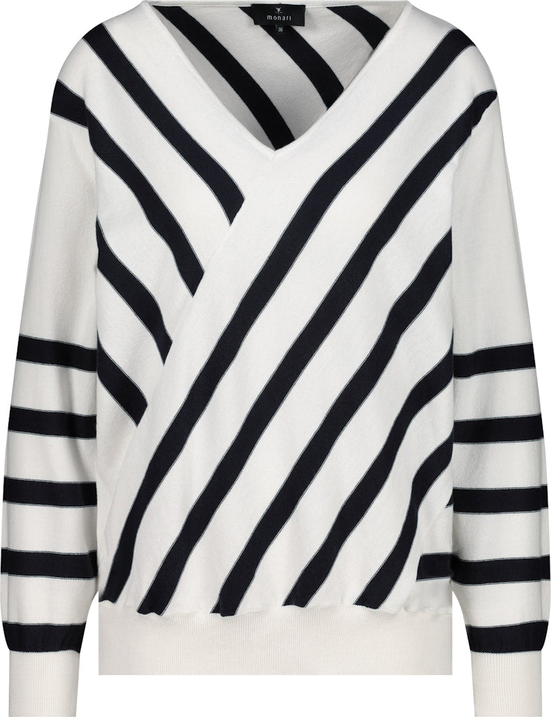 Monari White Pullover