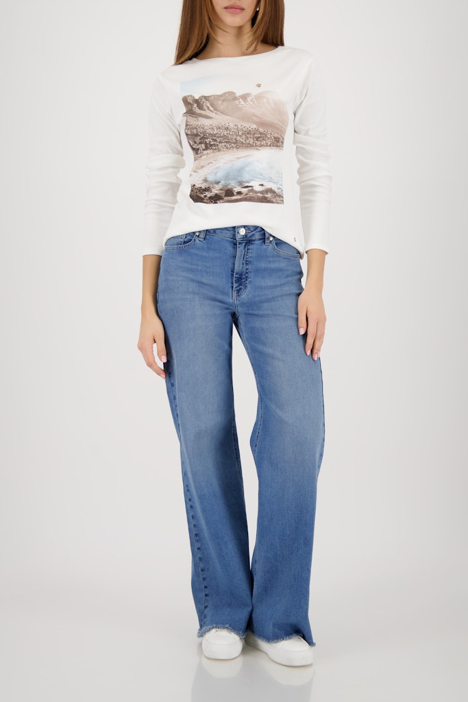 Monari Landscape Print Top