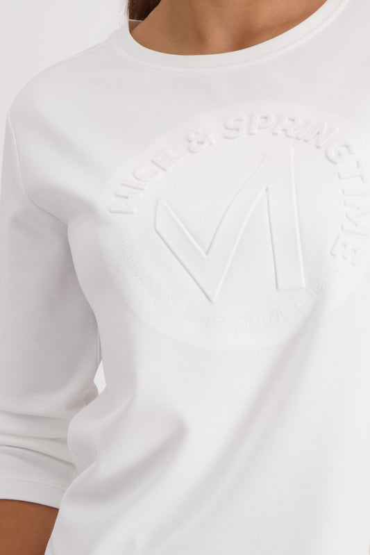 Monari Off White Emblem Top