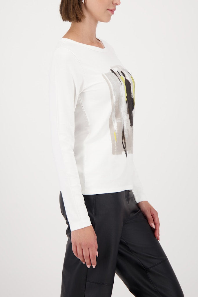 Monari Silhouette Print Top