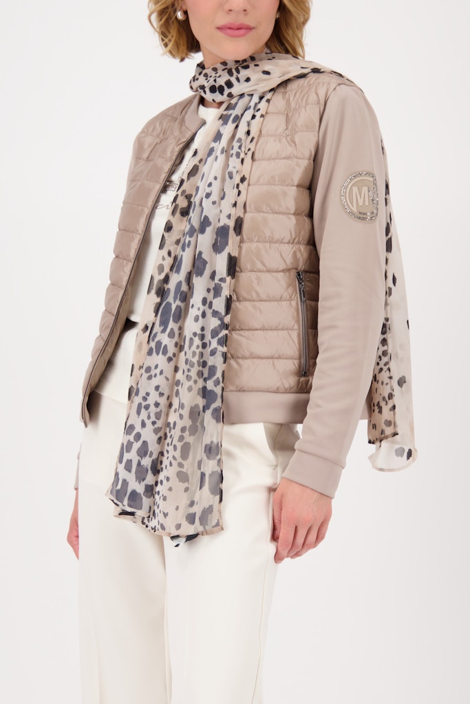 Monari Leopard Print Scarf