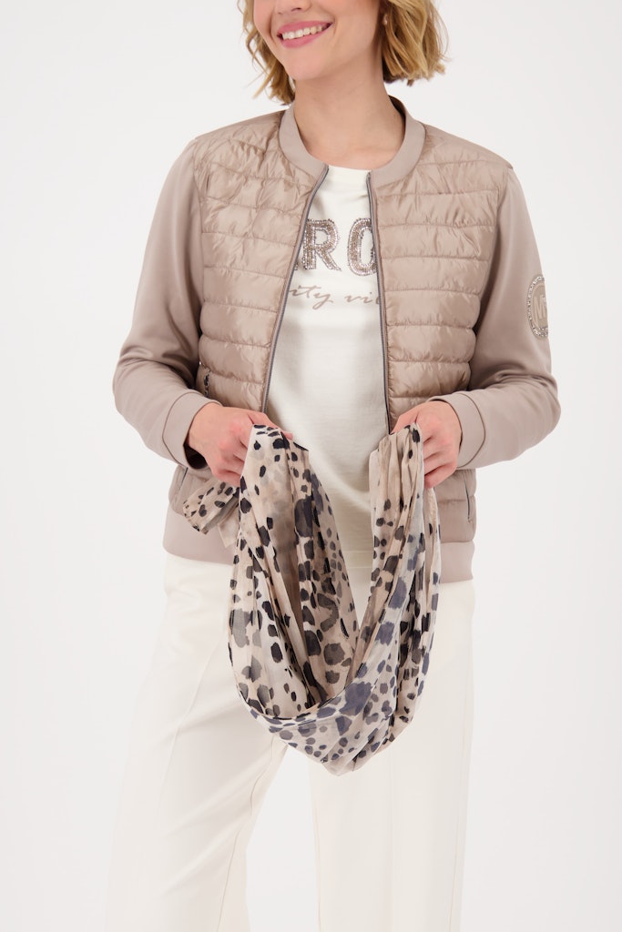 Monari Leopard Print Scarf