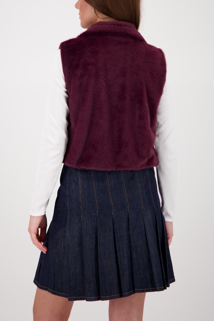 Monari Faux Fur Waistcoat