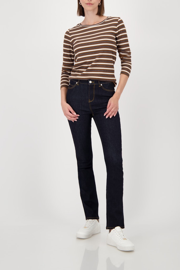 Monari Whisky Striped Top