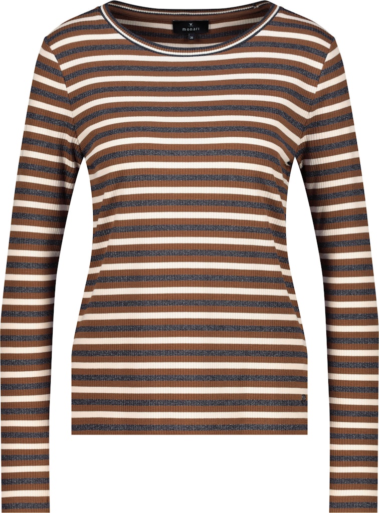 Monari Whisky Striped Top