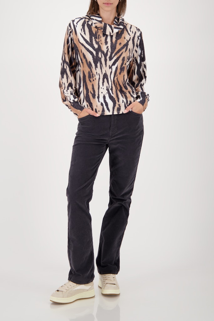 Monari Tiger Print Sweatshirt