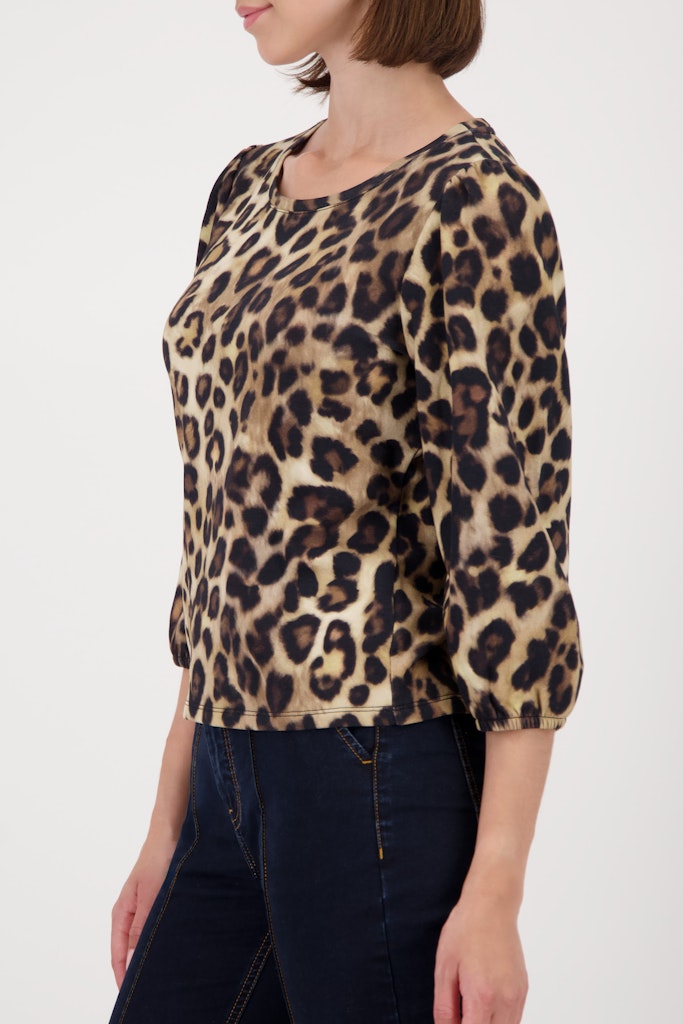 Monari Leopard Print Sweatshirt