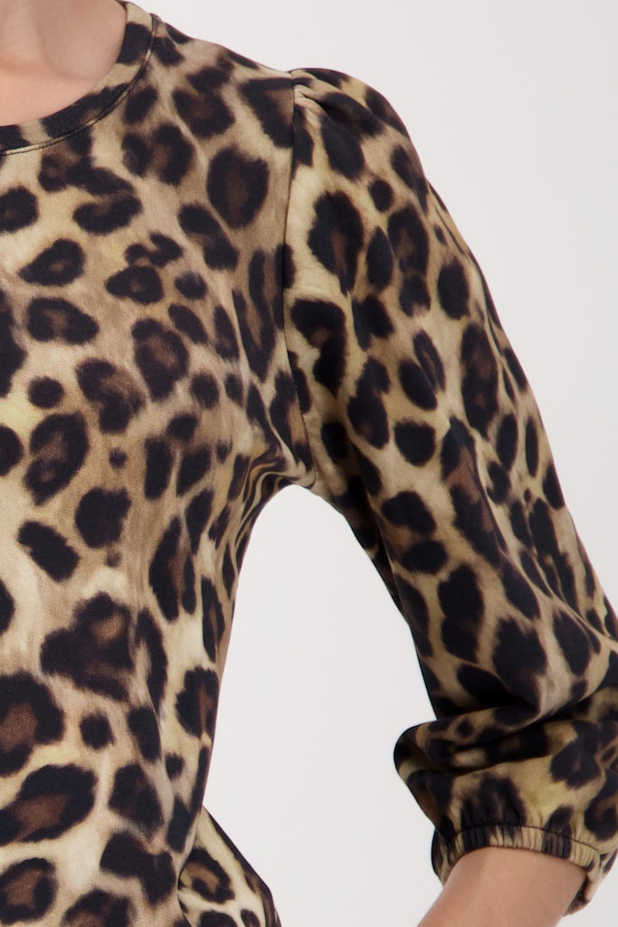Monari Leopard Print Sweatshirt