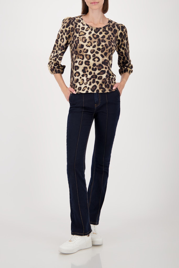 Monari Leopard Print Sweatshirt