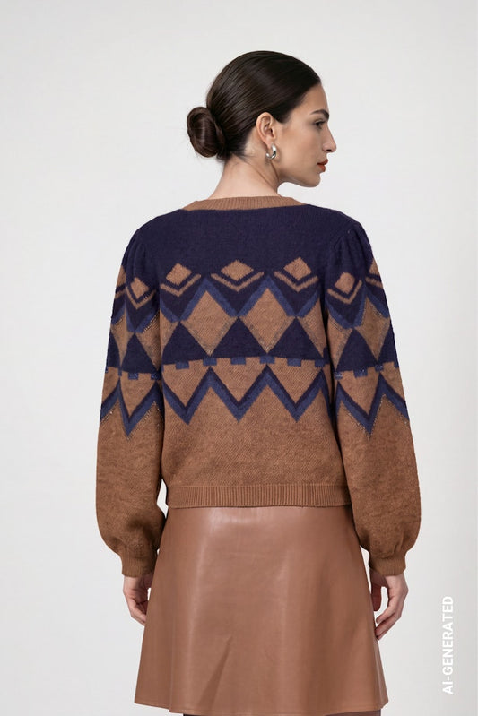 Monari Norwegian Pullover