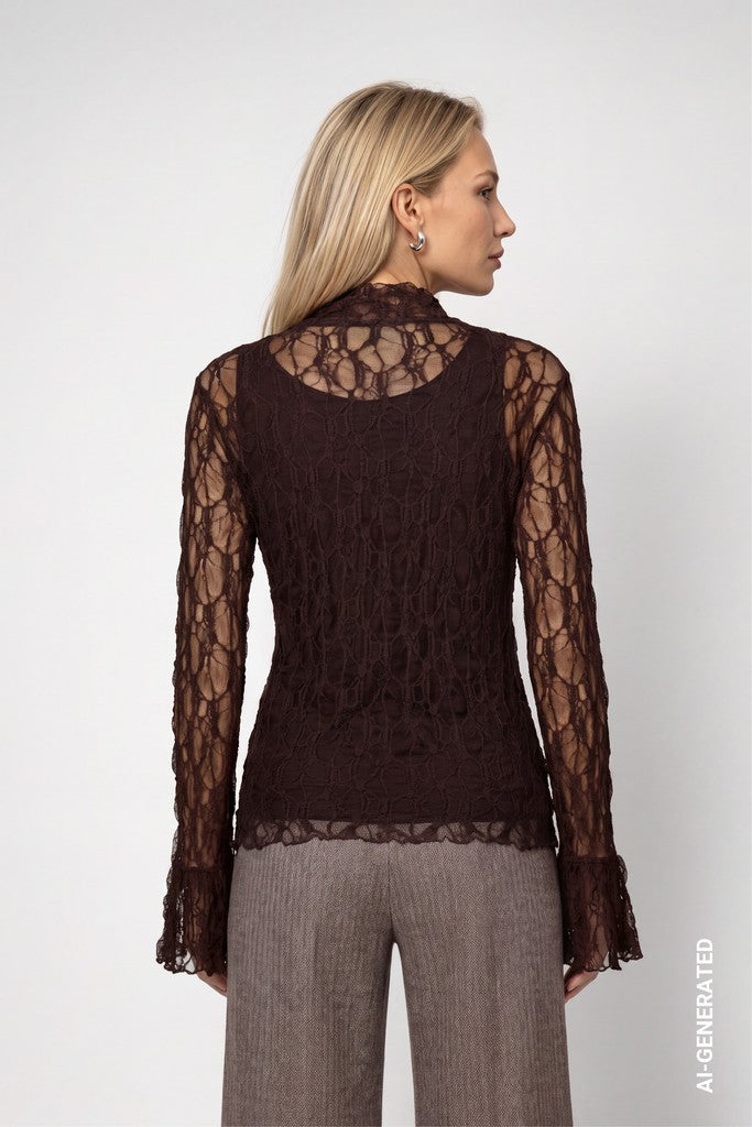 Monari Lace Top