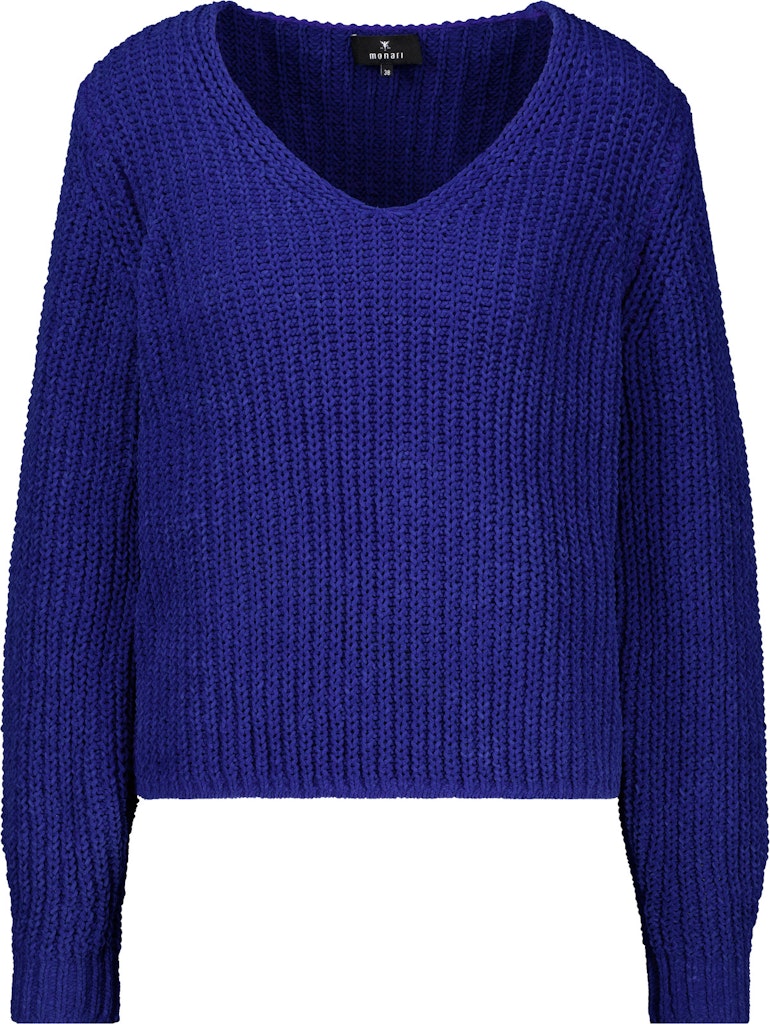 Monari Royal Blue Chenille Knit