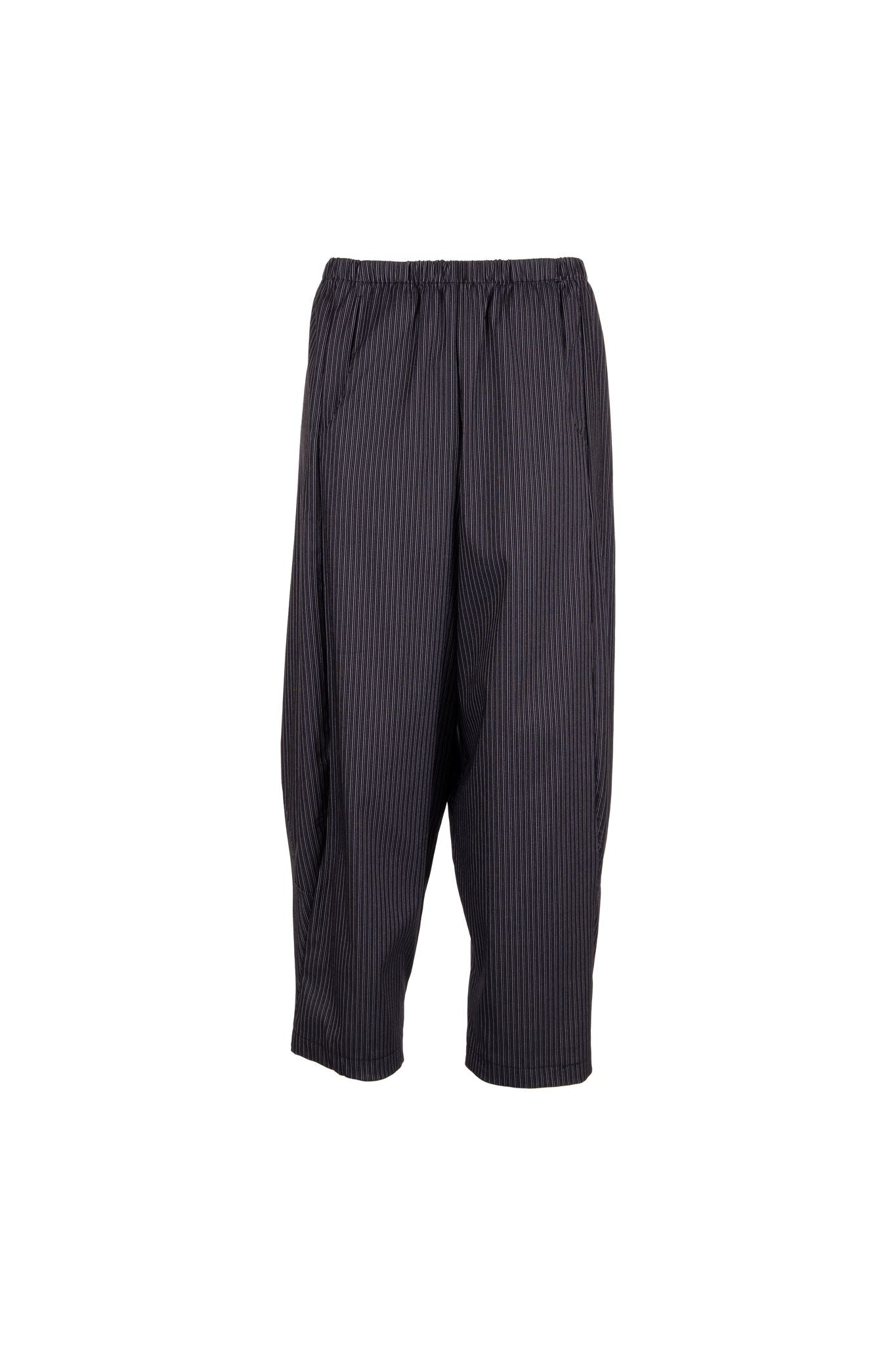Peruzzi Black Striped Trousers