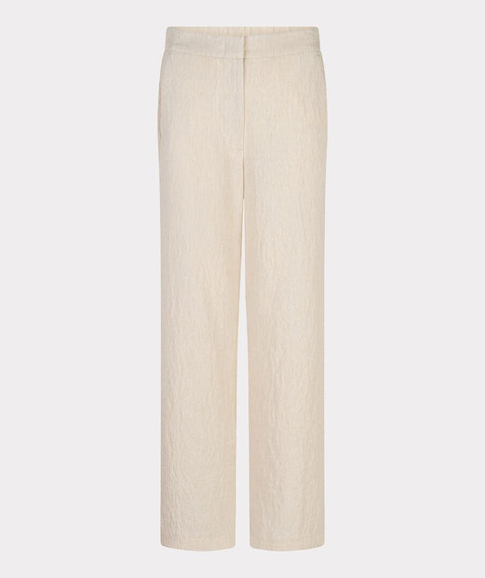 Esqualo Natural Linen Trousers