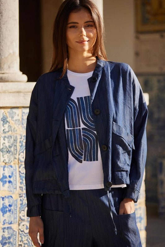 Peruzzi Lux Denim Co Ord