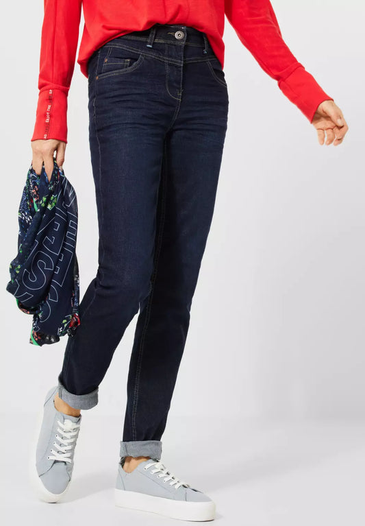 Cecil Dark Blue Wash Toronto Denims