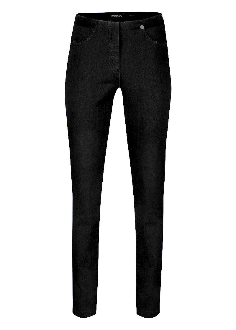 Robell Bella Full Length Black Denim