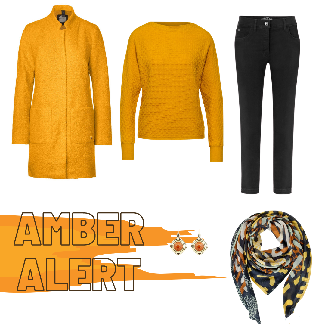 Amber Yellow On Trend